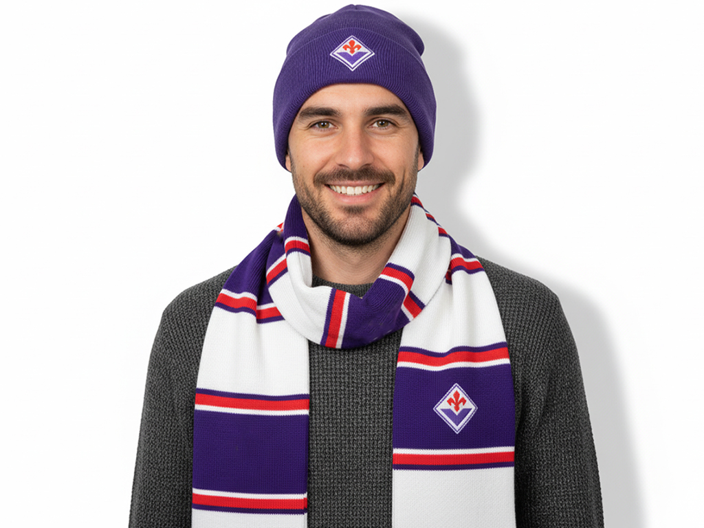 FIORENTINA SCIARPA TUBOLARE, RIGHE | Ellepiu